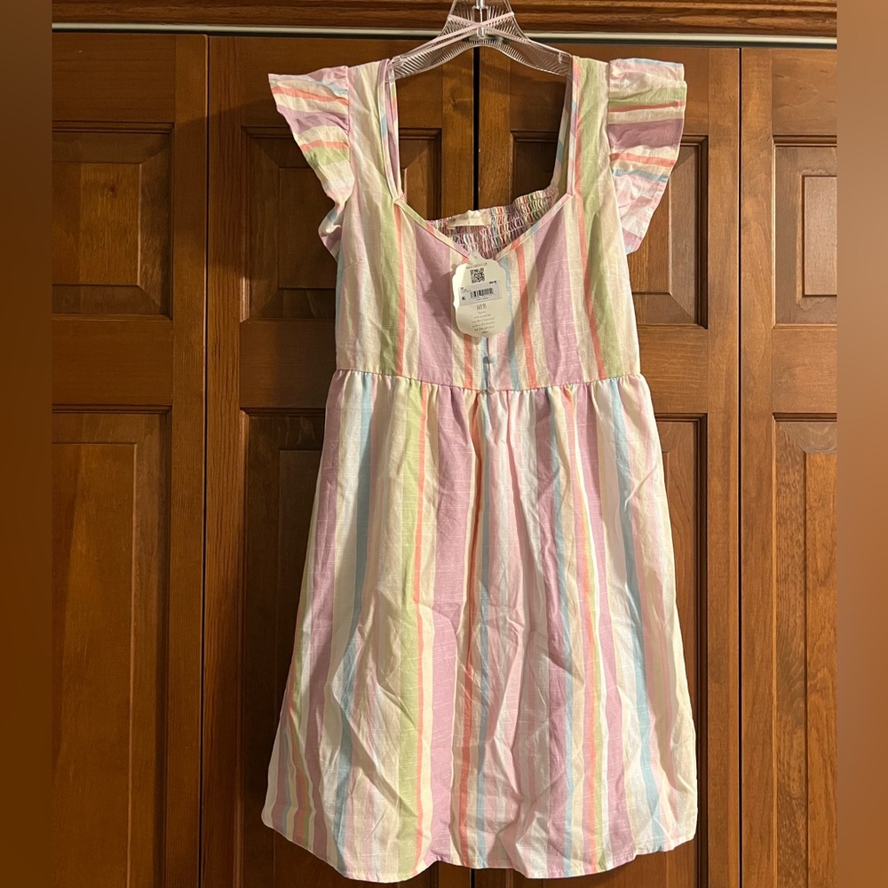 Altar'd State Multicolor Striped Dress